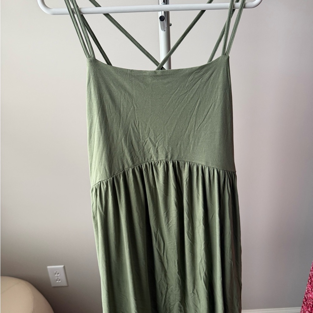 Old Navy Olive Green Dress